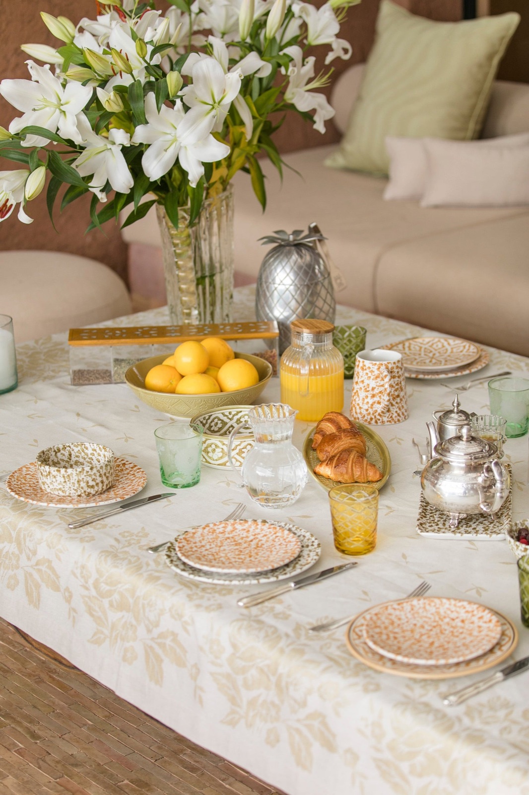 Maâlem ceramic tableware