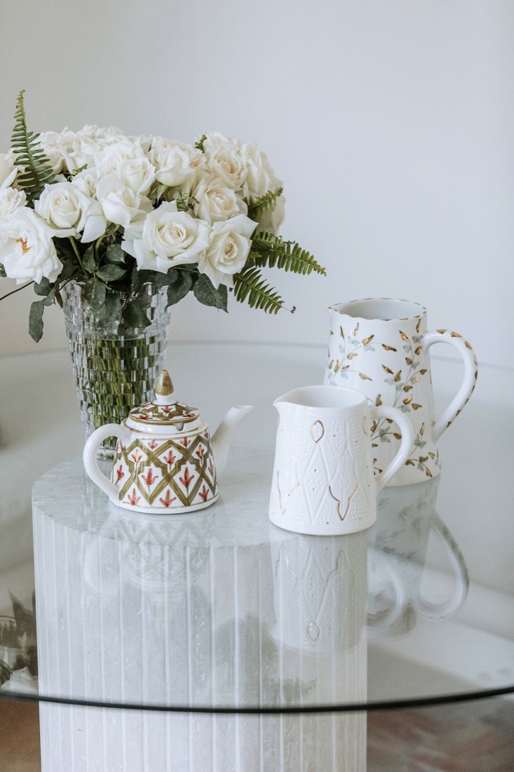 Hand-painted Moroccan teapot